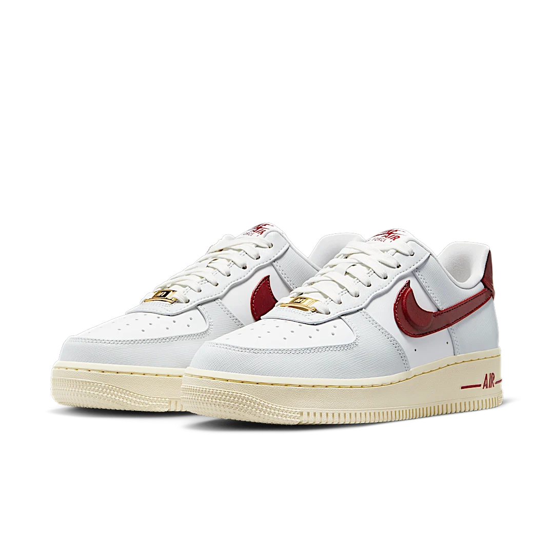 Nike Air Force 1 Low '07 SE Just Do It Photon Dust Team Red