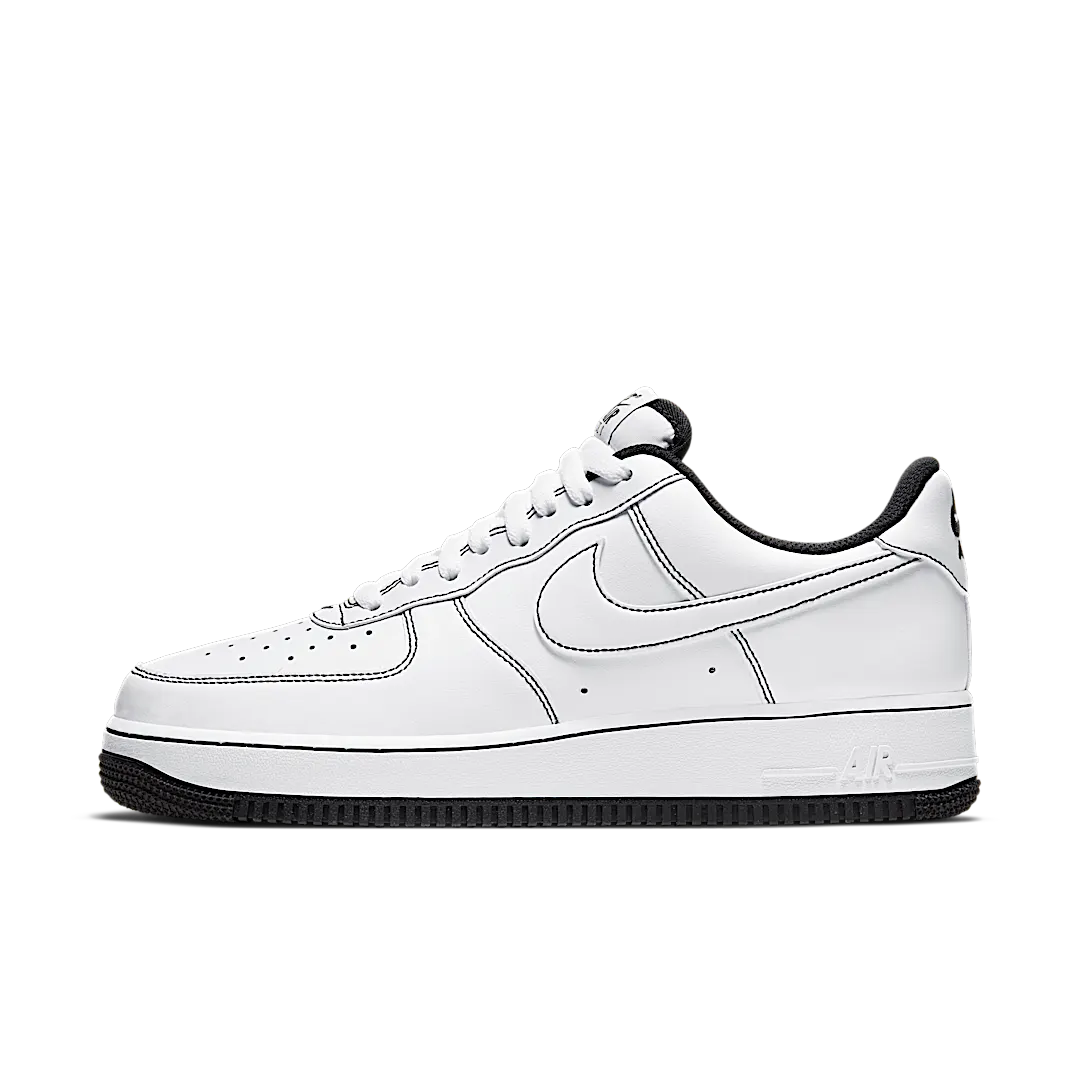 Nike Air Force 1 Low '07 White Black, White/Black/White (CV1724-104)