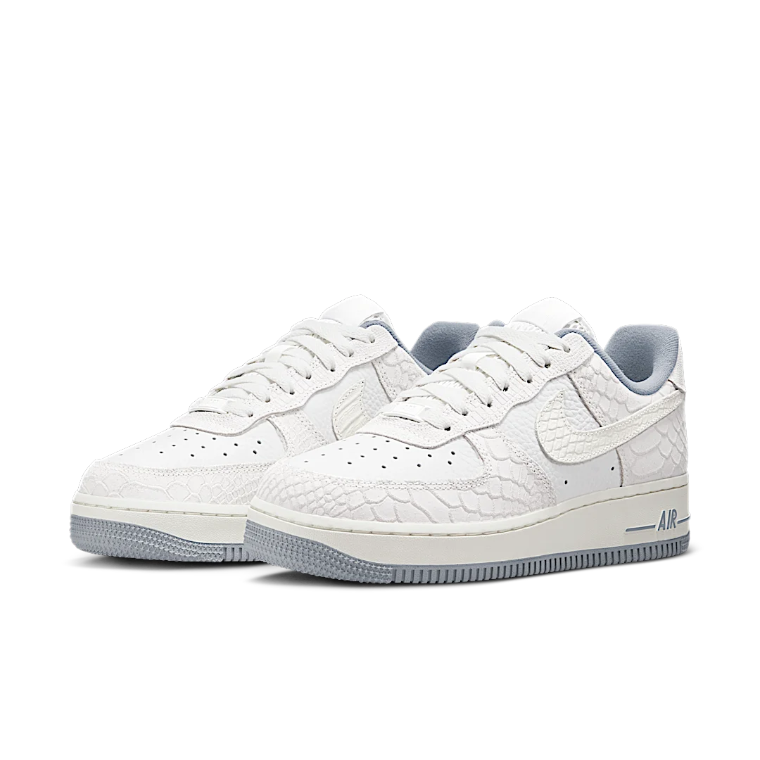 Nike Air Force 1 Low '07 White Python, Summit White/Summit White-Sail-Wolf Grey (DX2678-100)