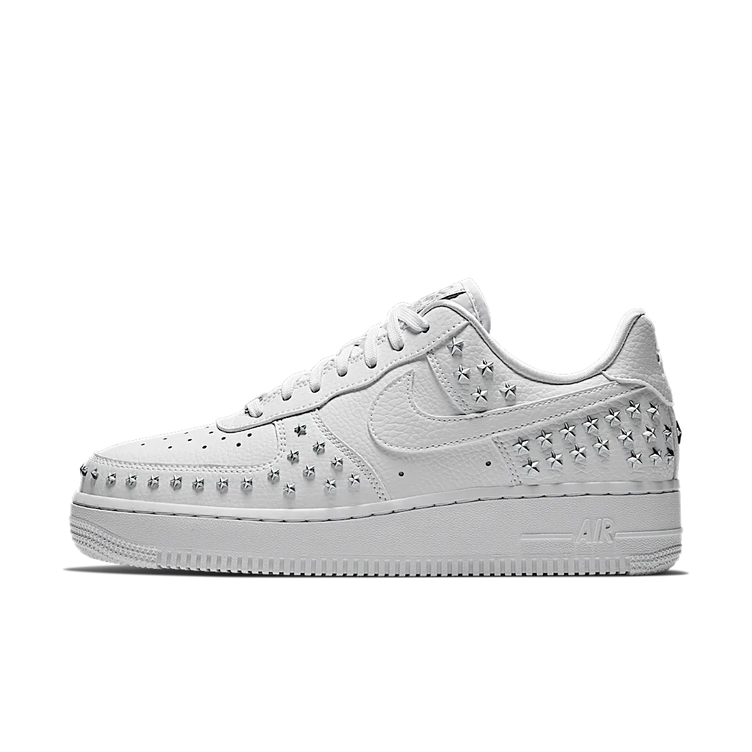 Nike Air Force 1 Low '07 XX White Studded, White/White/White (AR0639-100)