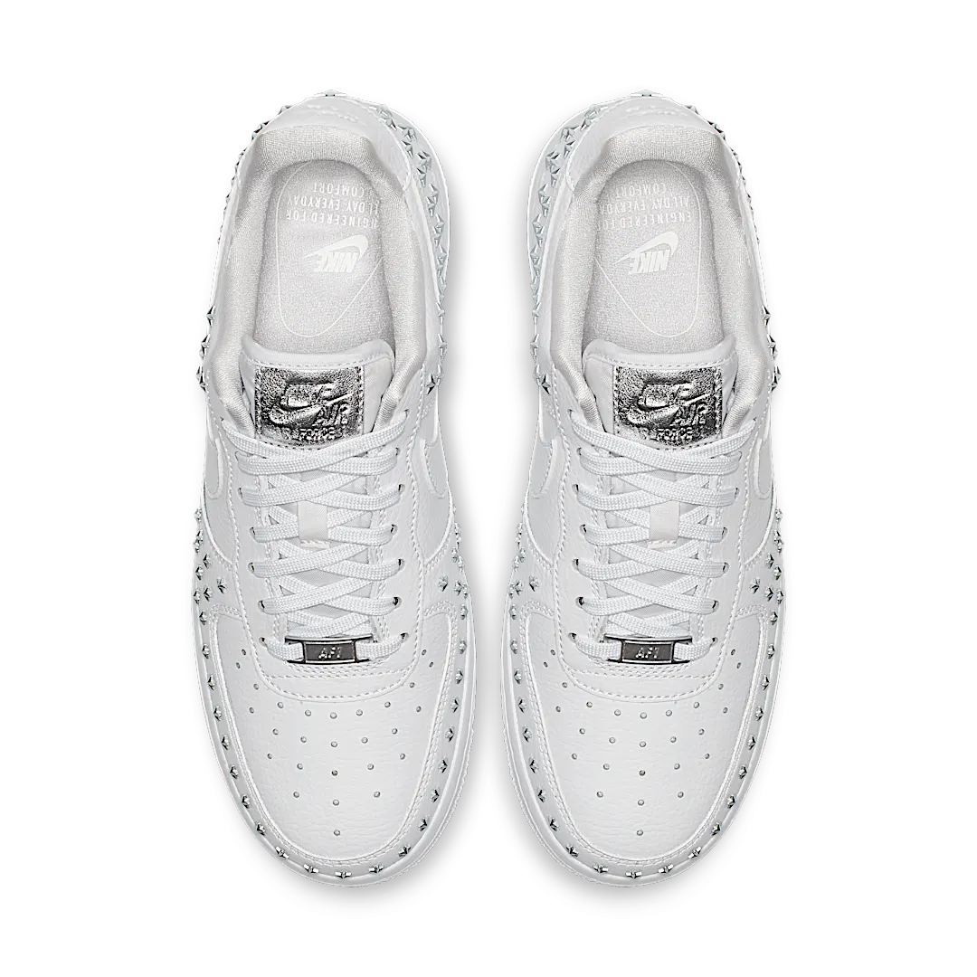 Nike Air Force 1 Low '07 XX White Studded, White/White/White (AR0639-100)