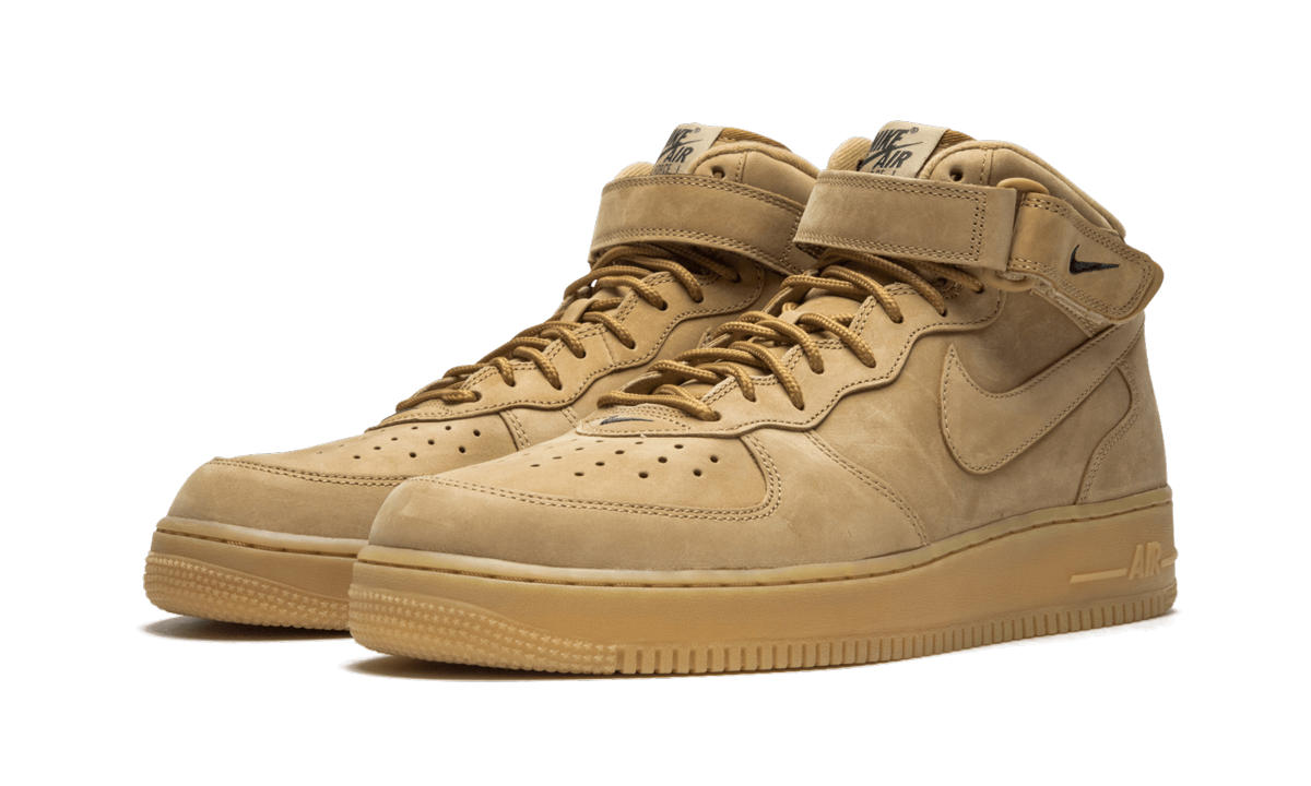 Nike Air Force 1 Mid Flax Outdoor Green