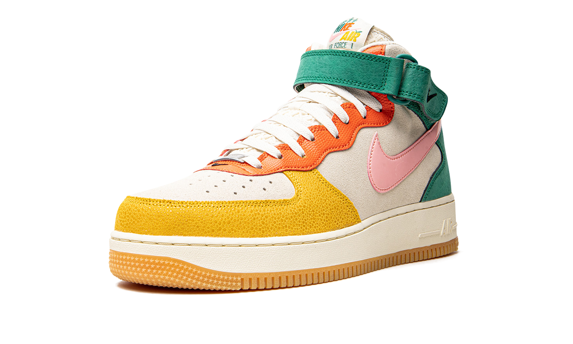 Nike Air Force 1 Mid NH Vivid Sulfur Rush Orange