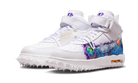 Nike Air Force 1 Mid Off-White Graffiti White, White/Clear-White (DR0500-100)