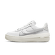 Nike Air Force 1 PLT.AF.ORM Summit White Metalic Silver