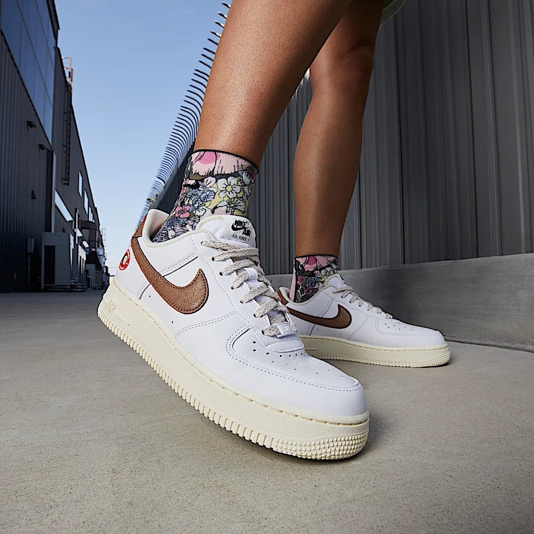 Nike Air Force 1 '07 LX Coconut, White/Archaeo Brown/Coconut Milk (DJ9943-101)