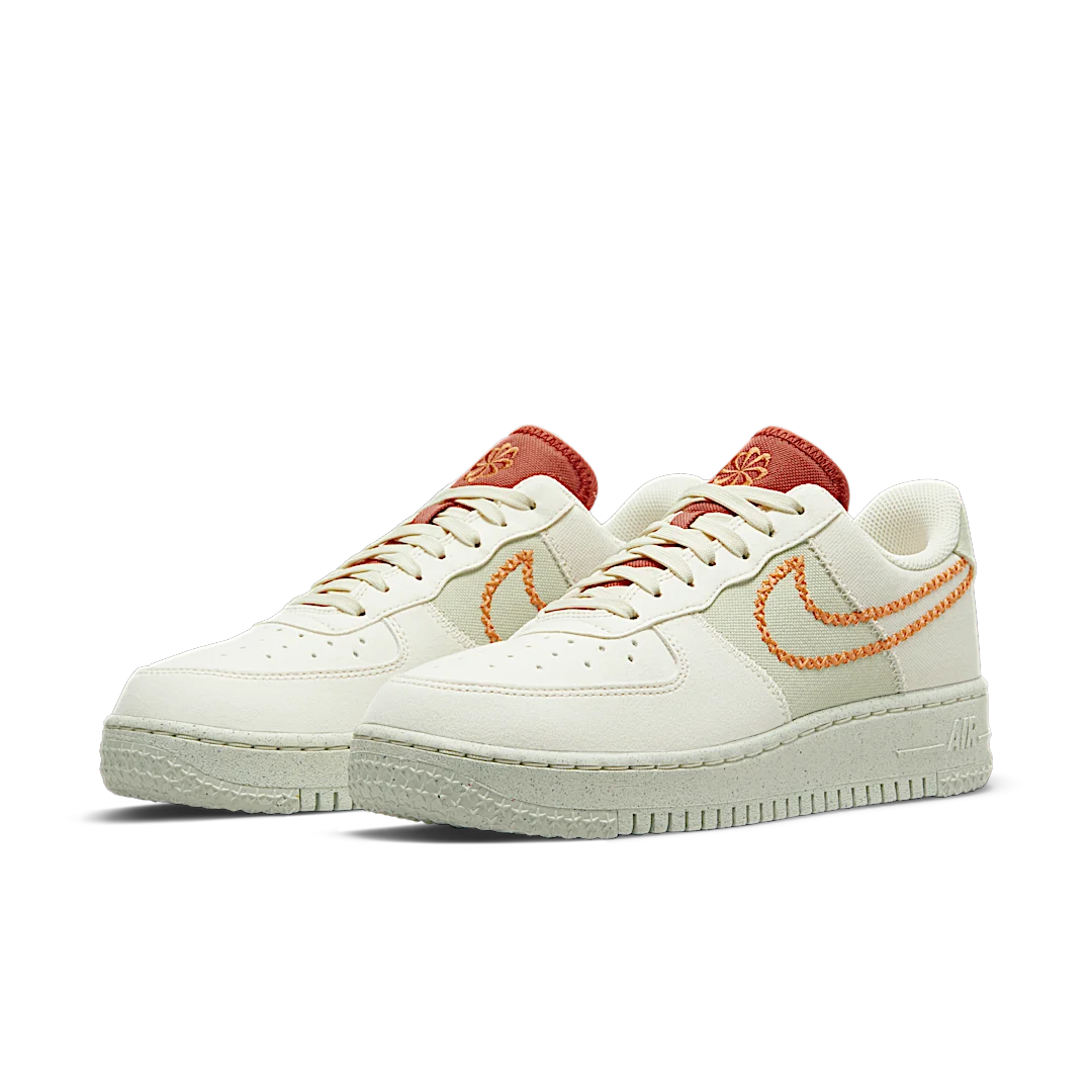 Nike Air Force 1 '07 Low NH Next Nature Coconut Milk Light Curry, Coconut Milk/Light Curry-Olive Aura (DR3101-100)