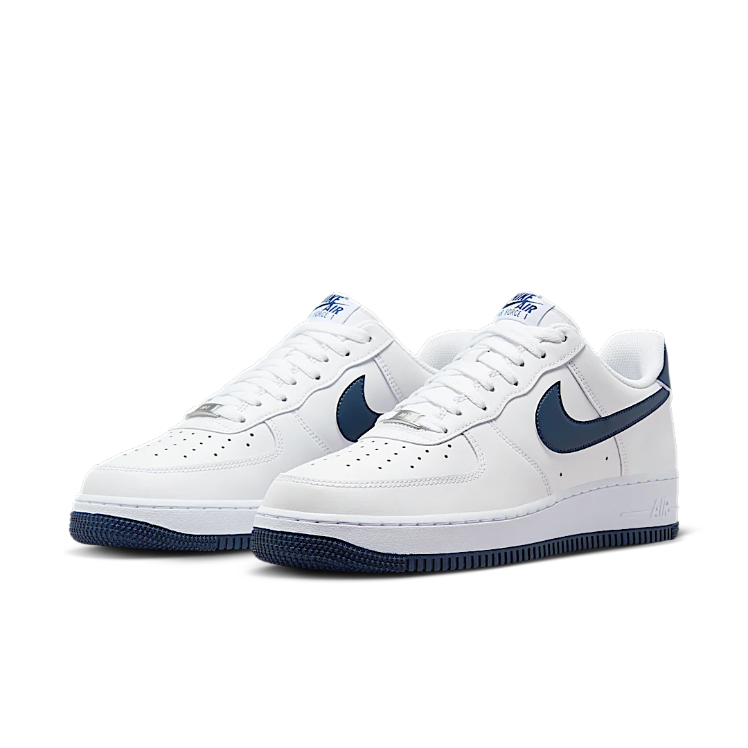 Nike Air Force 1 '07 White Midnight Navy (2024), White/Midnight Navy (FJ4146-104)