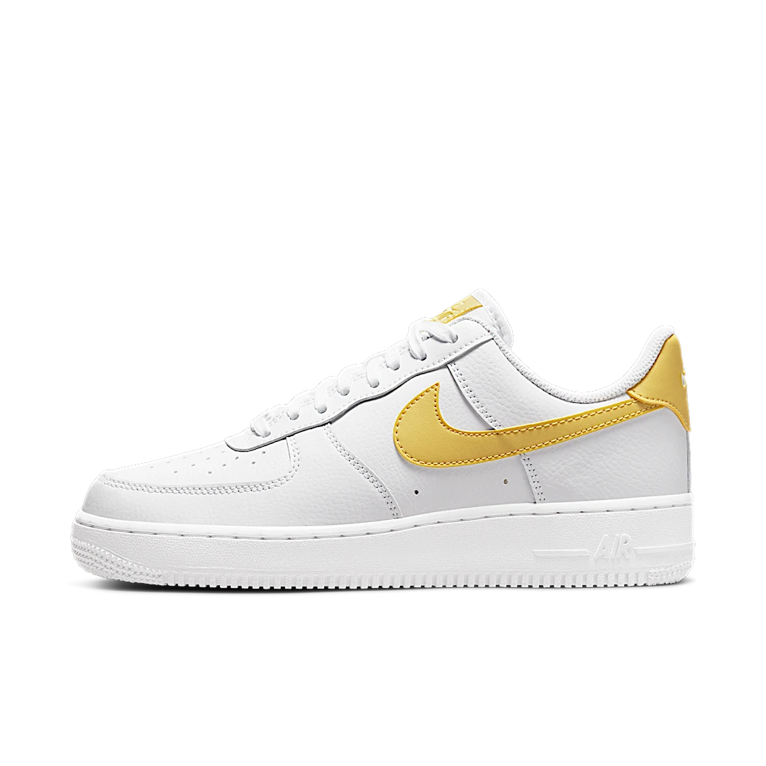 Nike Air Force 1 '07 White Saturn Gold White White, White/Saturn Gold-White-White (315115-170)