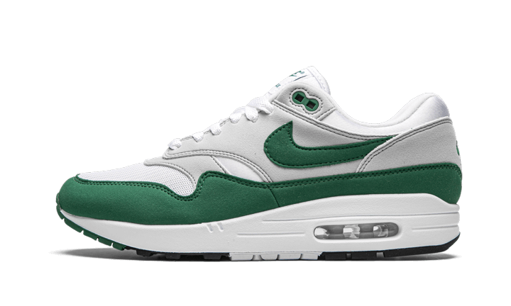 Nike Air Max 1 Anniversary Green (2020), White/Evergreen Aura-Neutral Grey-Black (DC1454-100)