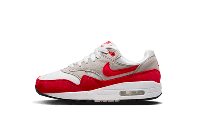 Nike Air Max 1 Challenge Red, White/Challenge Red-Neutral Grey-Black (555766-146)