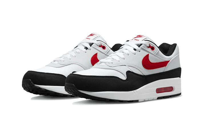 Nike Air Max 1 Chili 2.0, White/Pure Platinum/Black/University Red (FD9082-101)