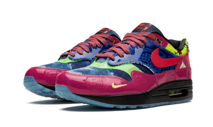 Nike Air Max 1 Chinese New Year Longevity (2020), Blue/Pink (CU8861-460)