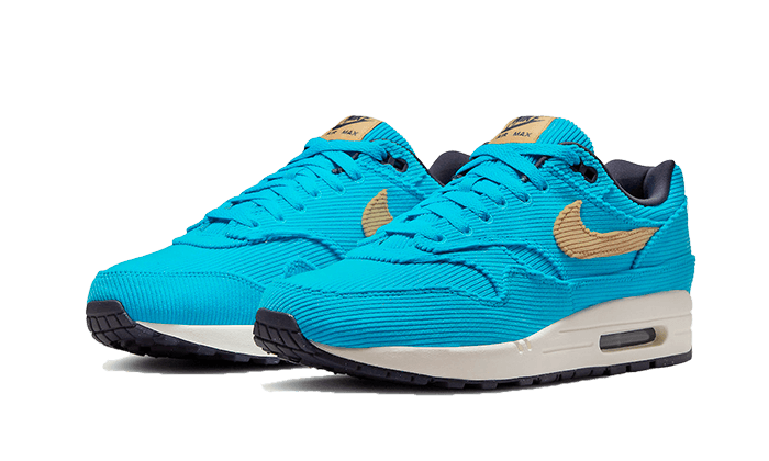 Nike Air Max 1 Corduroy Baltic Blue, Baltic Blue/Sesame-Gridiron-Sail (FB8915-400)