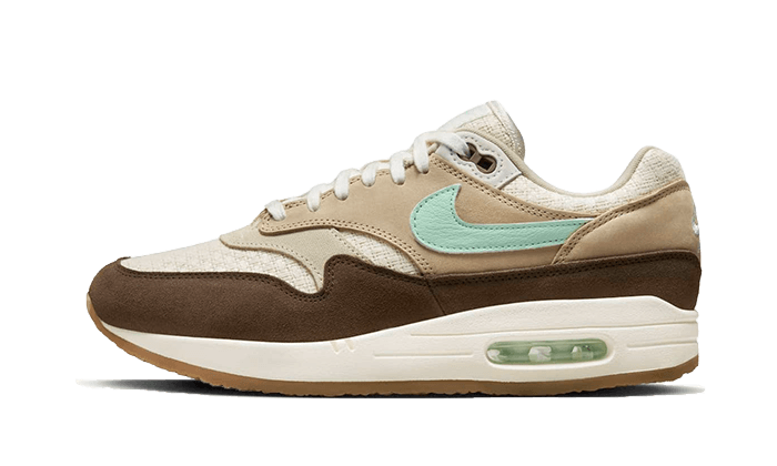 Nike Air Max 1 Crepe Brown (2022), Medium Brown/Mint Foam/Mushroom/Muslin (FD5088-200)