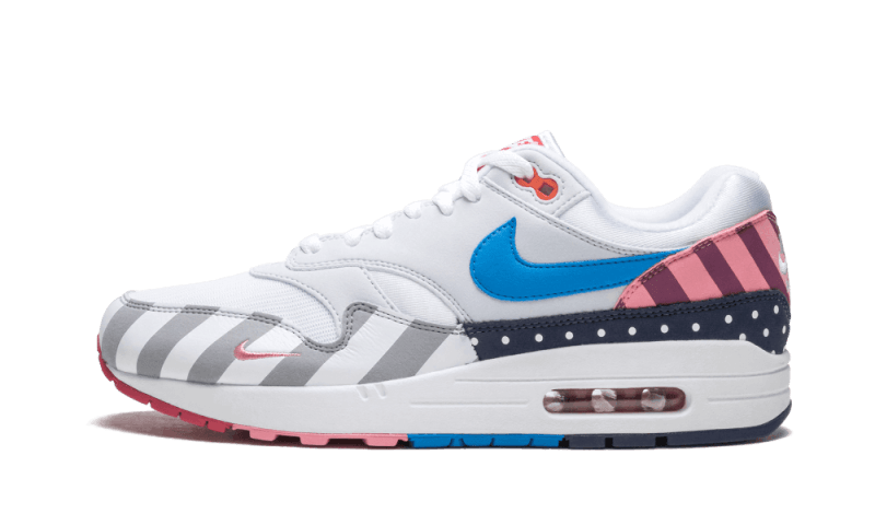 Nike Air Max 1 Parra (2018), White/Multi-Color (AT3057-100)