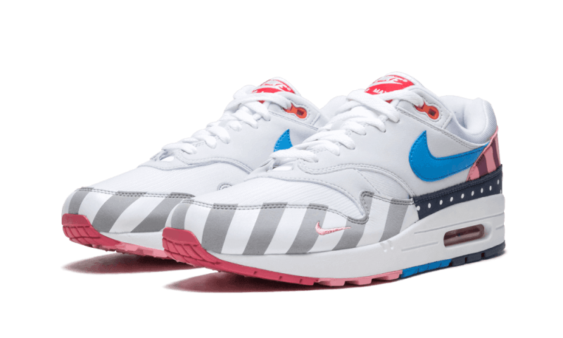 Nike Air Max 1 Parra (2018), White/Multi-Color (AT3057-100)