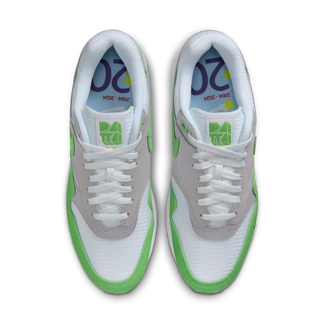 Nike Air Max 1 Patta 20th Anniversary Chlorophyll, Chlorophyll/Chlorophyll-Matte Silver (HF1012-300)