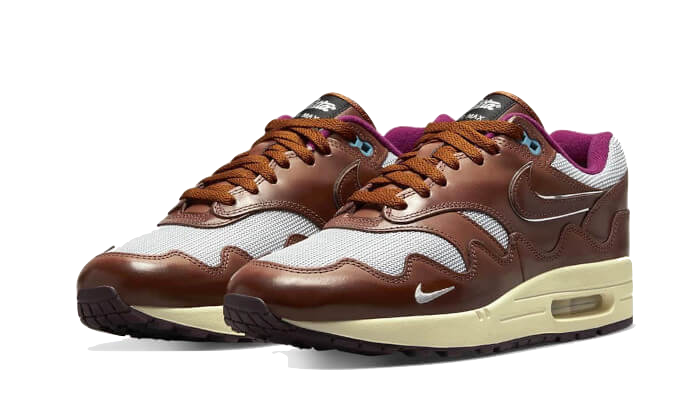 Nike Air Max 1 Patta The Next Wave Dark Russett, Dark Russet/Dark Russet-Metallic Silver (DO9549-200)