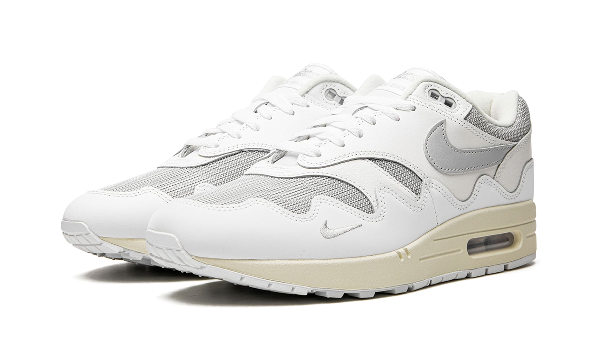 Nike Air Max 1 Patta Waves White, White/Grey (DQ0299-100)