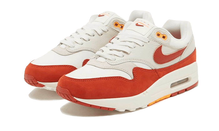 Nike Air Max 1 Rugged Orange, Sail/Rugged Orange-Light Orewood Brown-Sundial (FD2370-100)