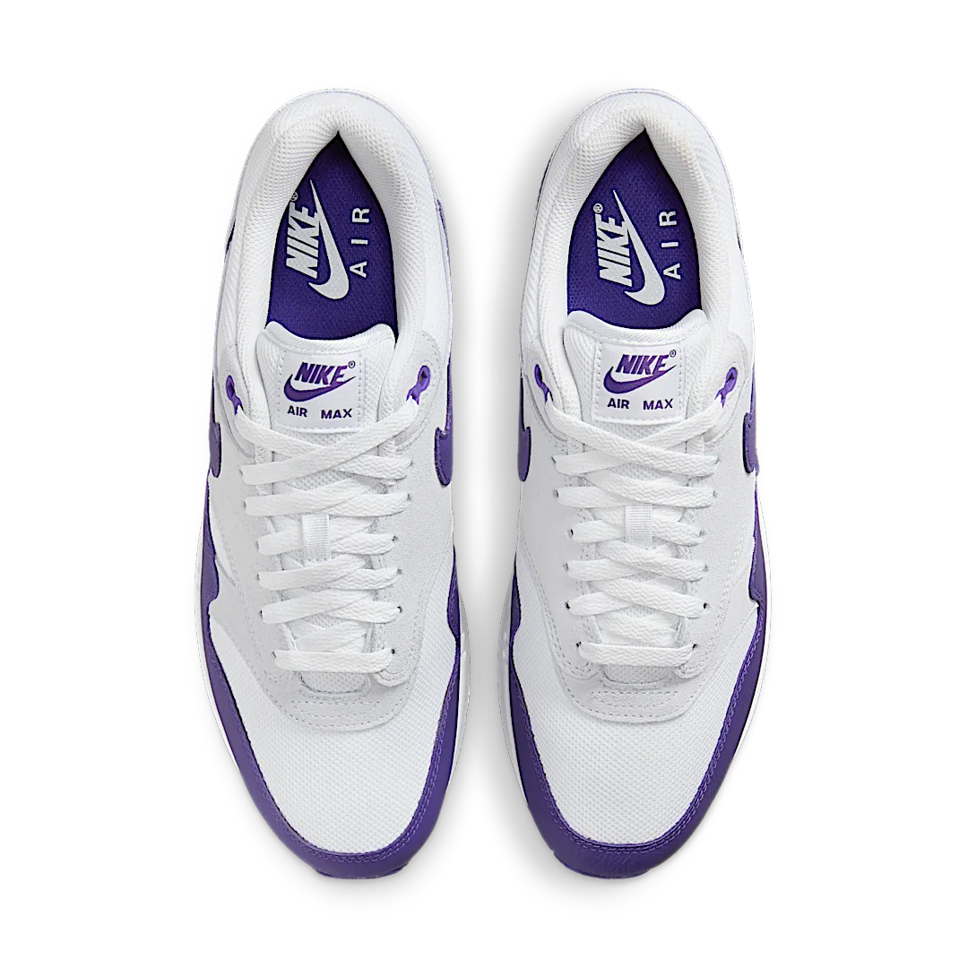 Nike Air Max 1 SC Field Purple, White/Field Purple/Black (DZ4549-101)