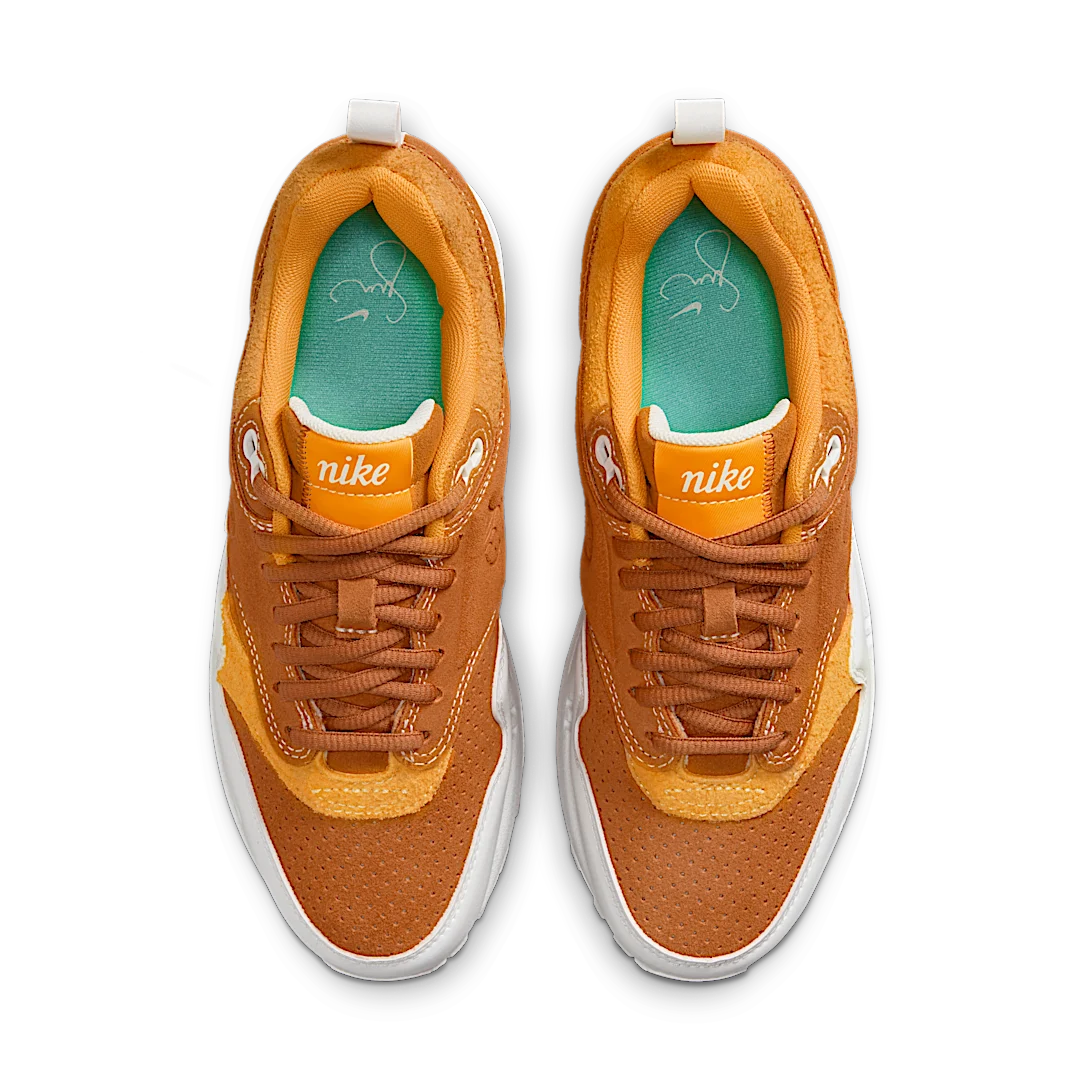 Nike Air Max 1 Serena Williams Design Crew, Curry/White (FQ4298-800)