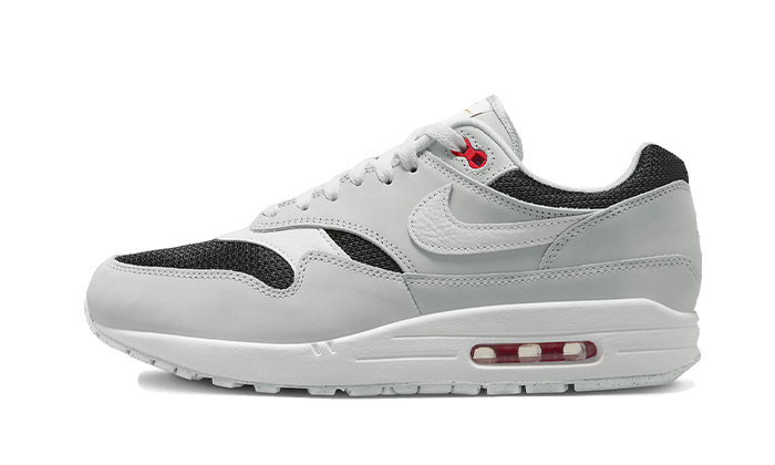 Nike Air Max 1 Urawa (2023), Pure Platinum/White-Black-Sport Red-Summit White (FD9081-001)