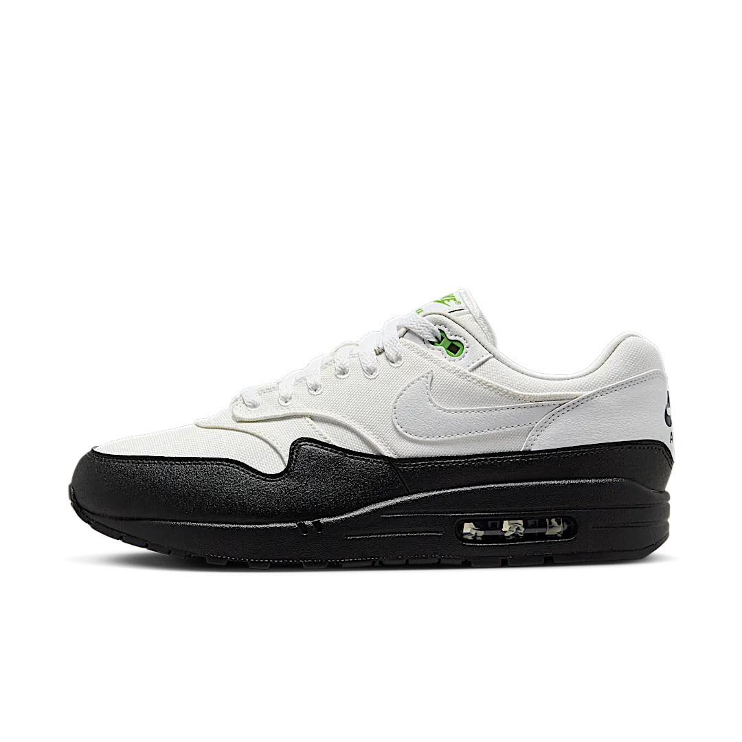 Nike Air Max 1 White Black Chlorophyll, Summit White/Black/White/Chlorophyll (FZ5160-121)