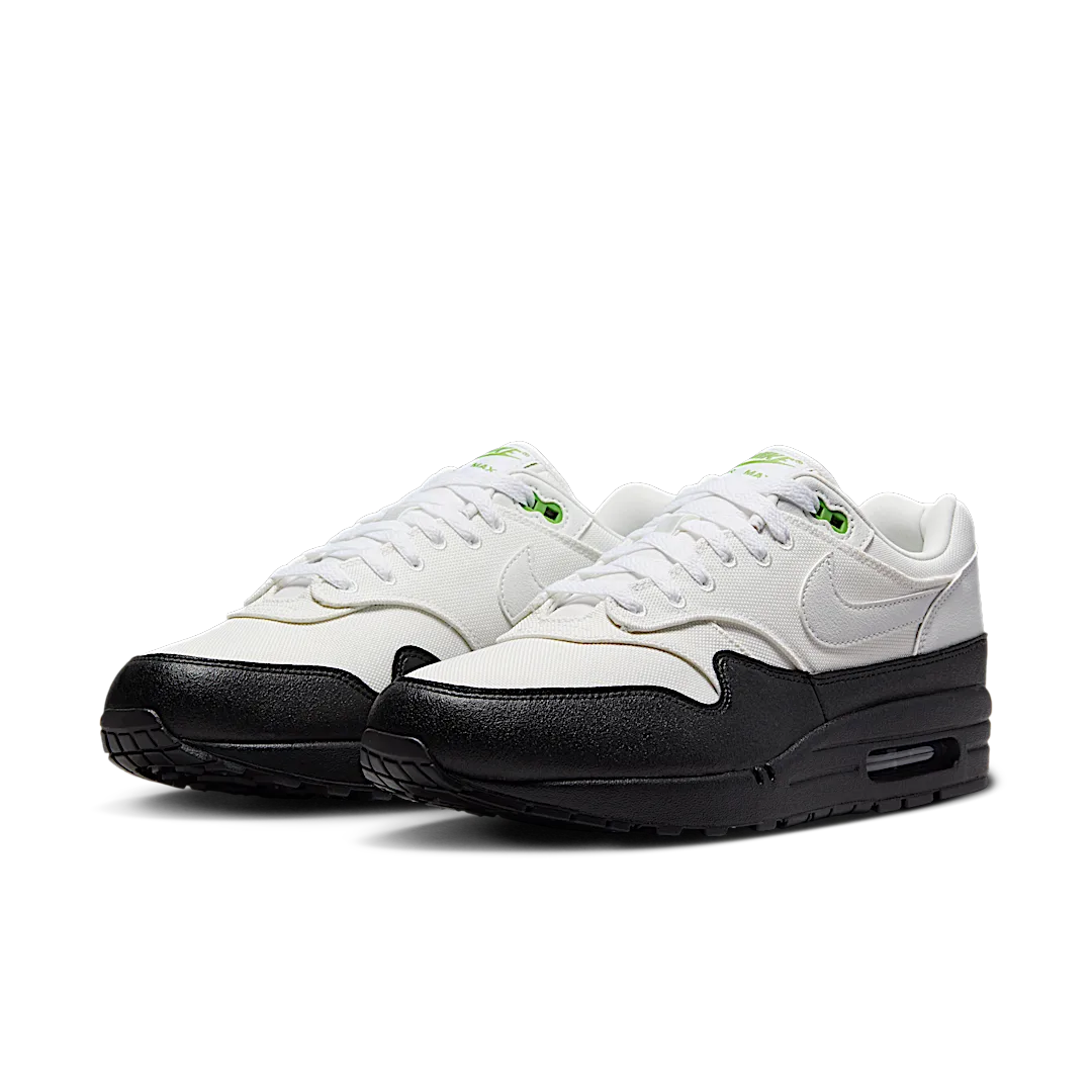 Nike Air Max 1 White Black Chlorophyll, Summit White/Black/White/Chlorophyll (FZ5160-121)