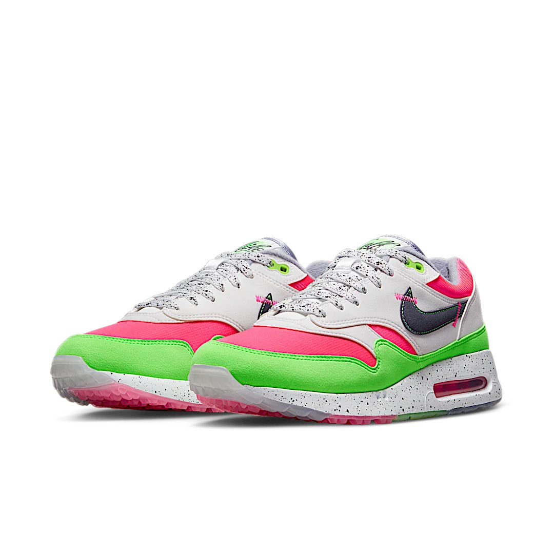 Nike Air Max 1 '86 OG Golf NRG US Open (2023), White/Gridiron-Green Strike-Pewter-Coral (DX8436-103)