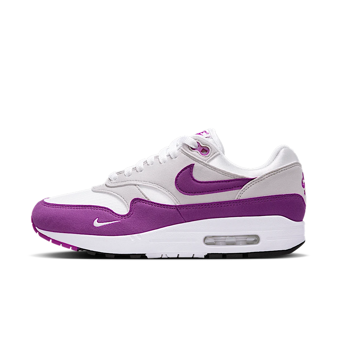 Nike Air Max 1 '87 Bold Berry, White/Bold Berry/Neutral Grey/Black (HF1194-101)