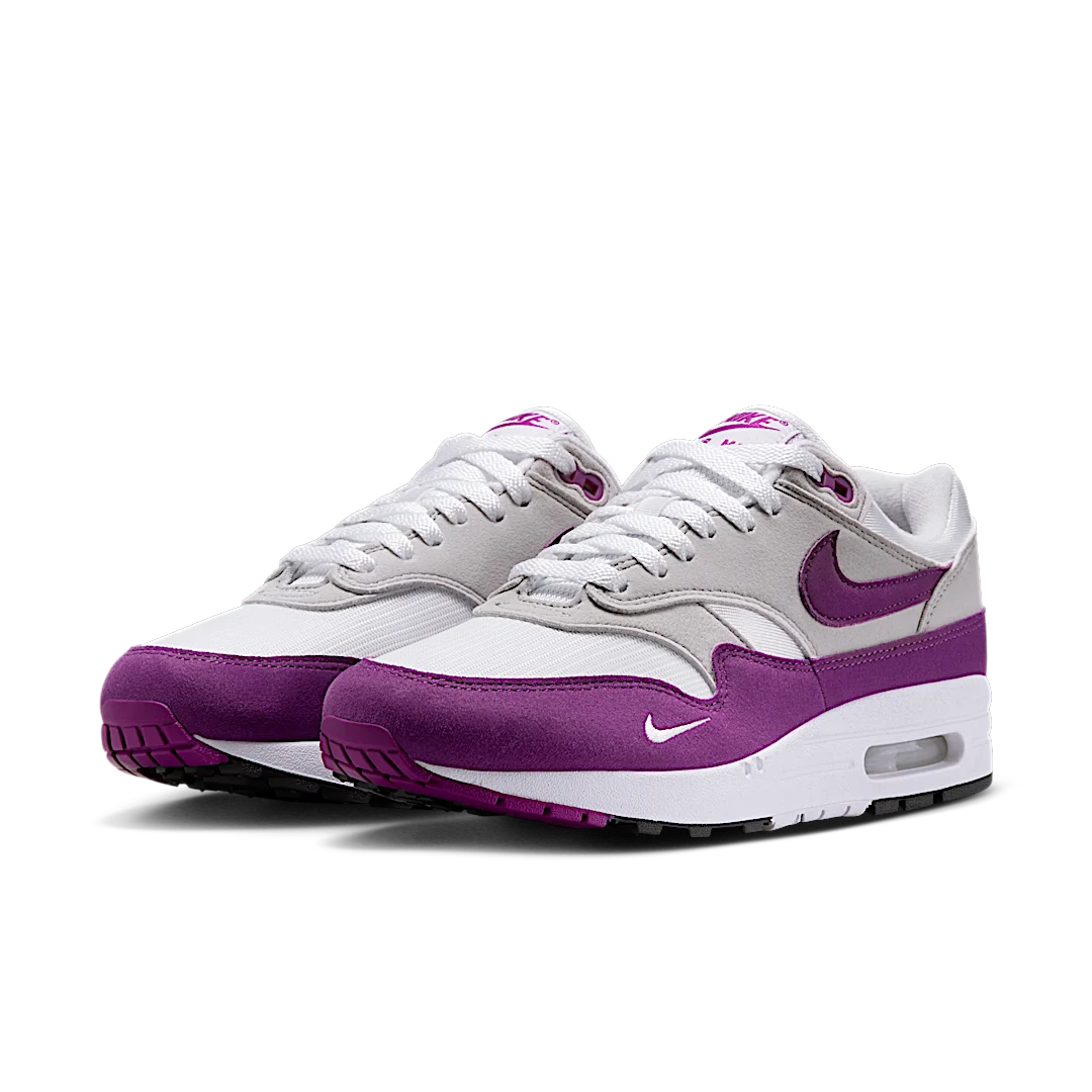 Nike Air Max 1 '87 Bold Berry, White/Bold Berry/Neutral Grey/Black (HF1194-101)