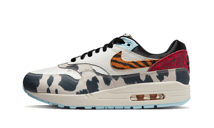 Nike Air Max 1 '87 Great Indoors, Sail/Black/Celestine Blue/Picante Red (FD0827-133)