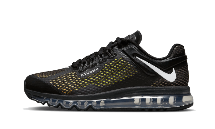 Nike Air Max 2013 Stussy Black, Black/White/Black (DO2461-001)