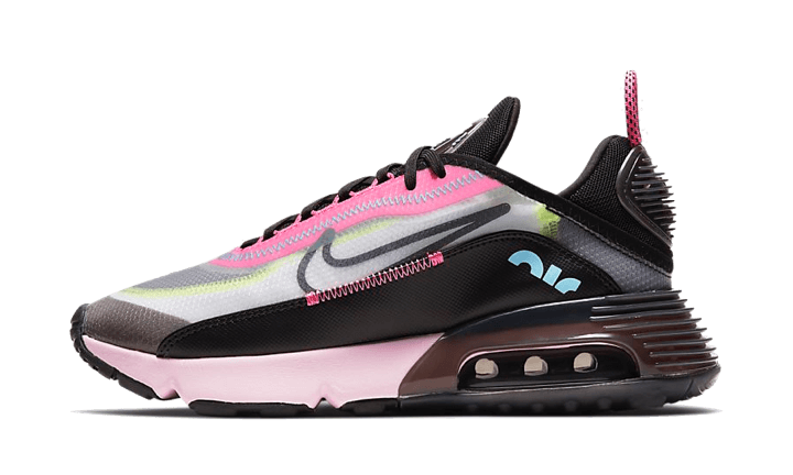 Nike Air Max 2090 Pink Foam, White/Black-Pink Foam-Lotus Pink-Volt-Blue Gaze (CW4286-100)