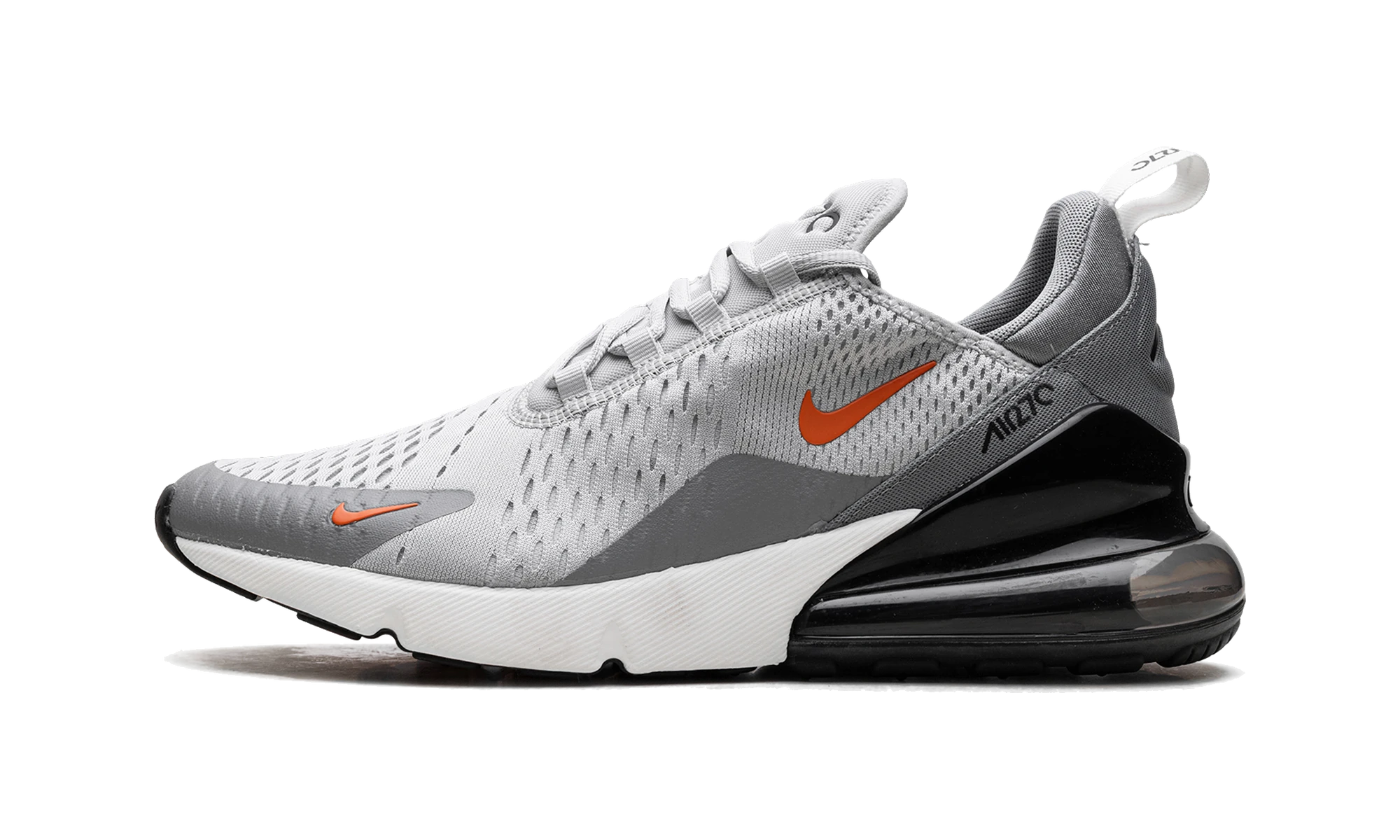 Nike Air Max 270 Grey Fog Team Orange Sail