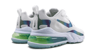 Nike Air Max 270 React Bubble Pack White, Summit White/Multi-Color-Platinum Tint (CT5064-100)