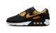 Nike Air Max 90 Black Yellow Ochre Plaid