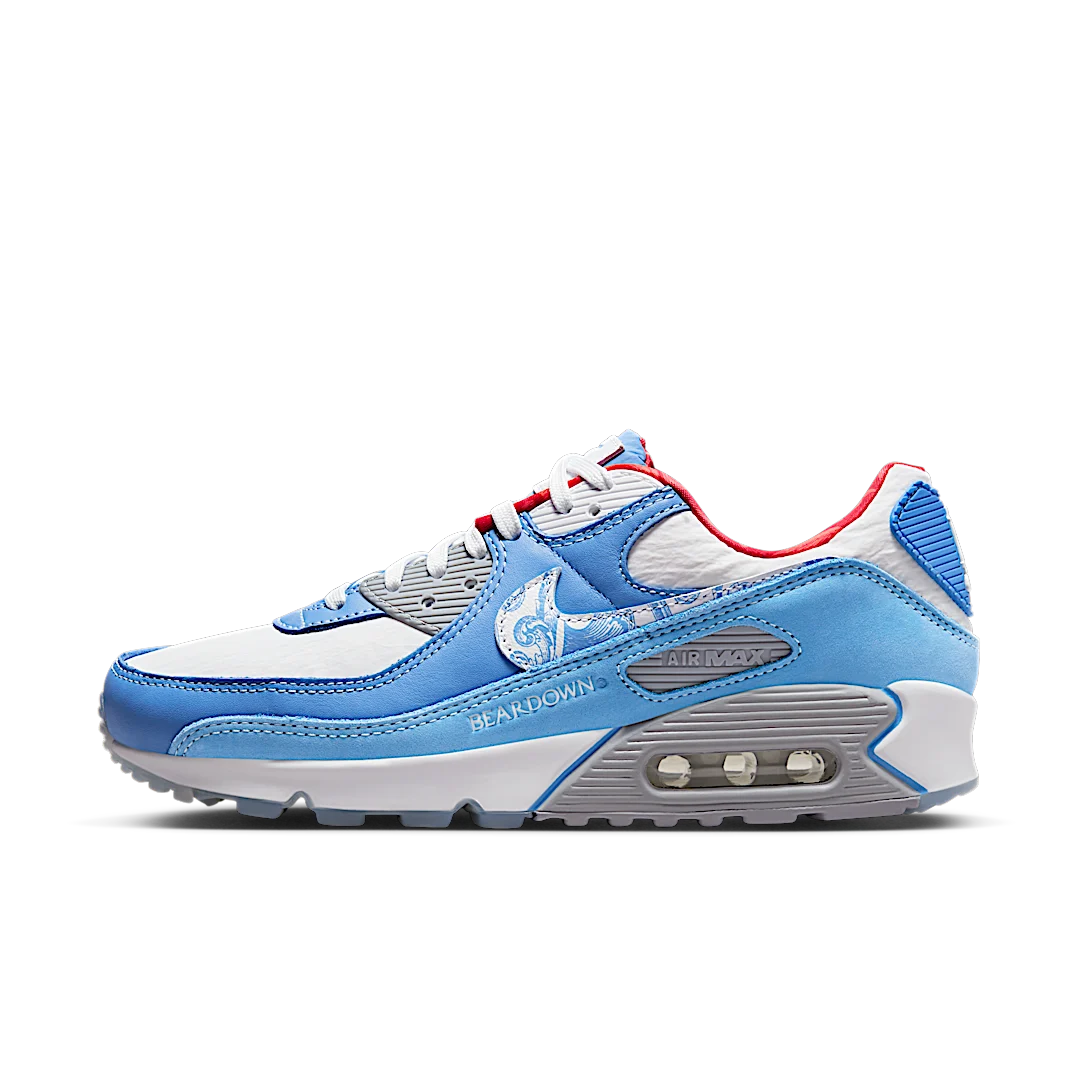 Nike Air Max 90 Doernbecher (2023), Valor Blue/White/Wolf Grey/University Red (FD9710-400)