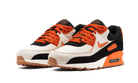 Nike Air Max 90 Home & Away Orange, Sail/Safety Orange-Black-Gum Medium Brown (CJ0611-100)