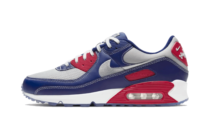 Nike Air Max 90 Pirate Radio, Navy/Grey/Red (DD8457-400)