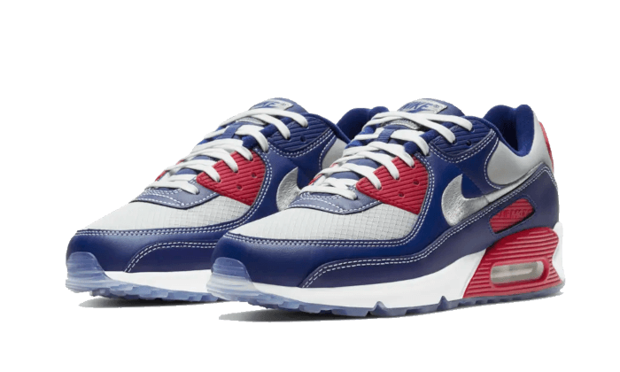 Nike Air Max 90 Pirate Radio, Navy/Grey/Red (DD8457-400)