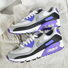 Nike Air Max 90 Recraft Hyper Grape, White/Particle Grey-Hyper Grape (CD0490-103)