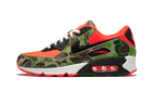 Nike Air Max 90 Reverse Duck Camo, Infrared/Black-Dark Sage-Baroque Brown (CW6024-600)