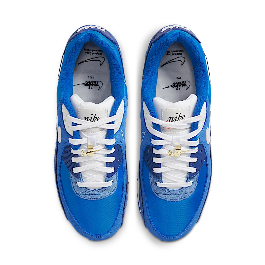 Nike Air Max 90 SE First Use Signal Blue, Signal Blue/White-Game Royal (DB0636-400)