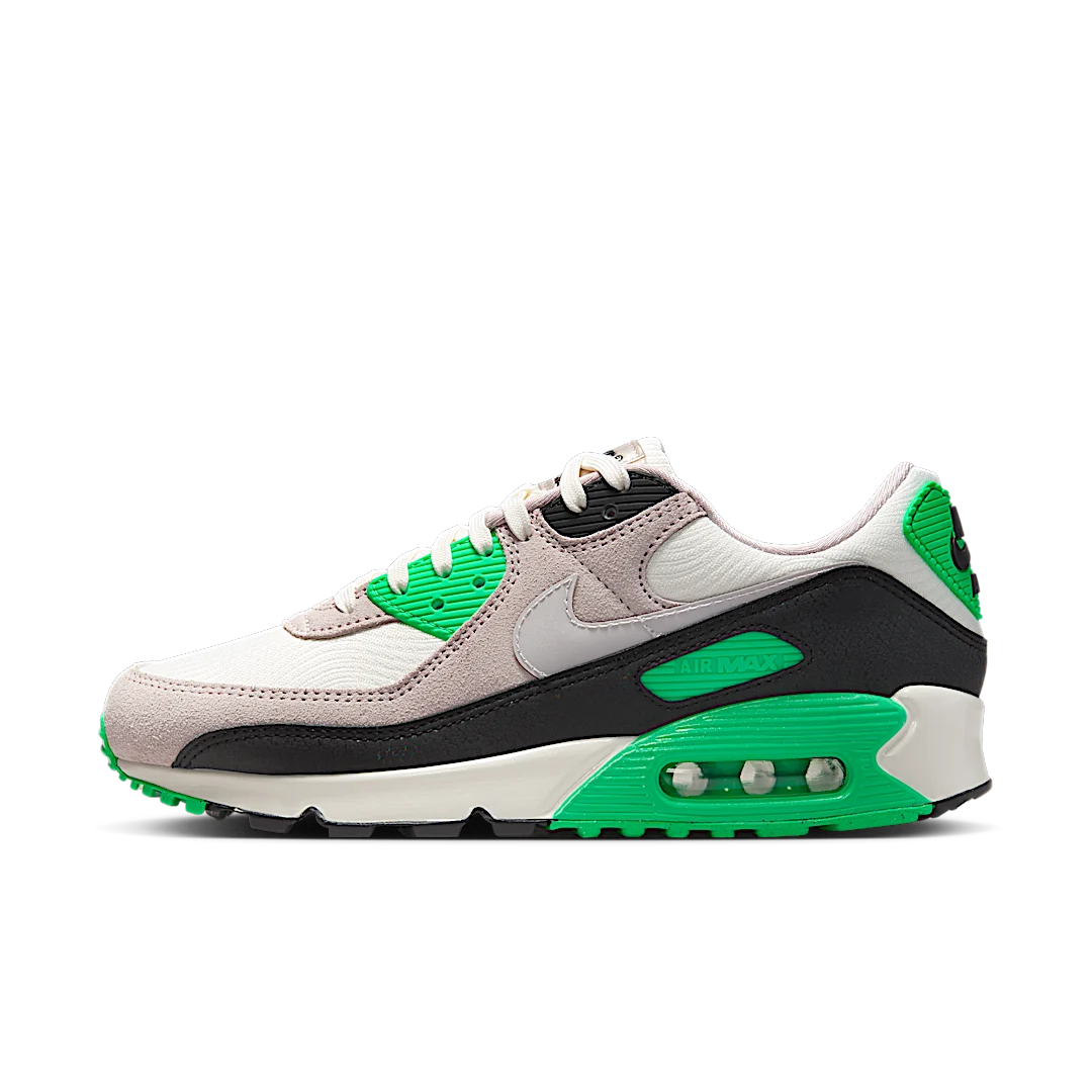 Nike Air Max 90 Scream Green, Platinum Violet/Sail/Phantom/Vapor Mauve (FJ3208-001)