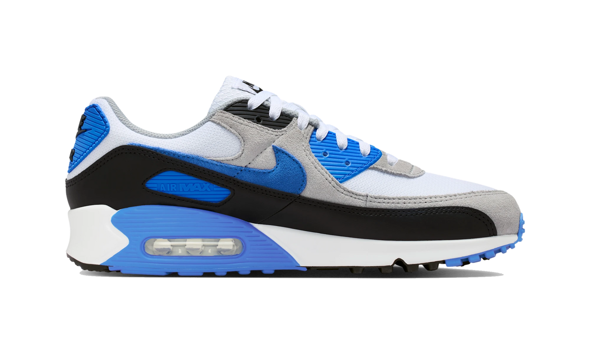 Nike Air Max 90 White Blue Crystal