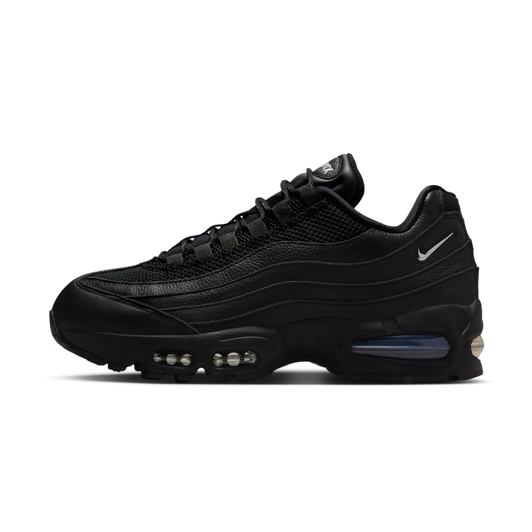 Nike Air Max 95 Big Bubble Black Jewel Swoosh, Black/Metallic Pewter/Anthracite/Smoke Grey (IH1413-001)