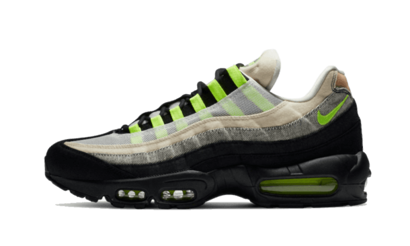 Nike Air Max 95 Denham, Black/Volt-Summit White (DD9519-001)